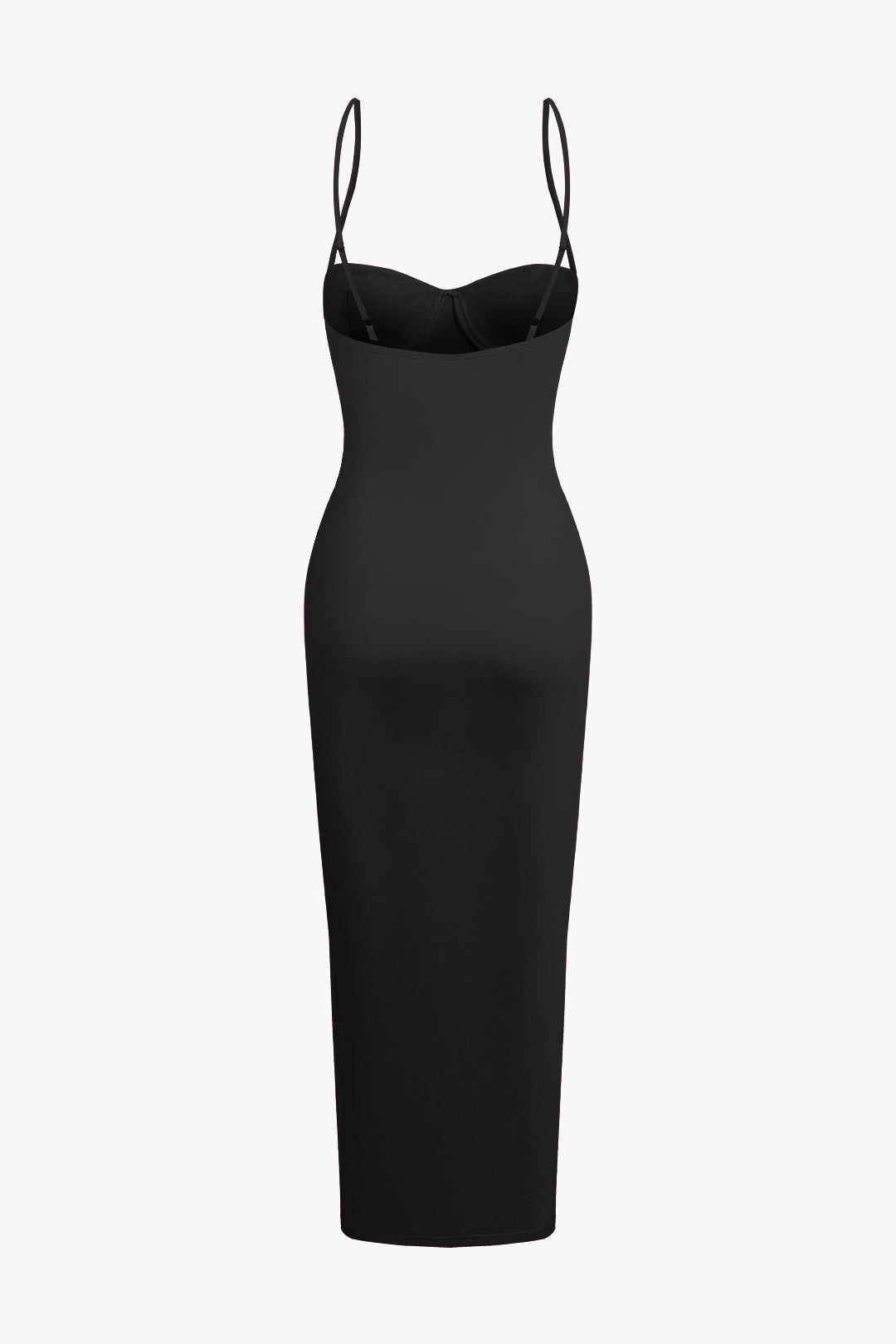 Solid Slip Maxi Dress