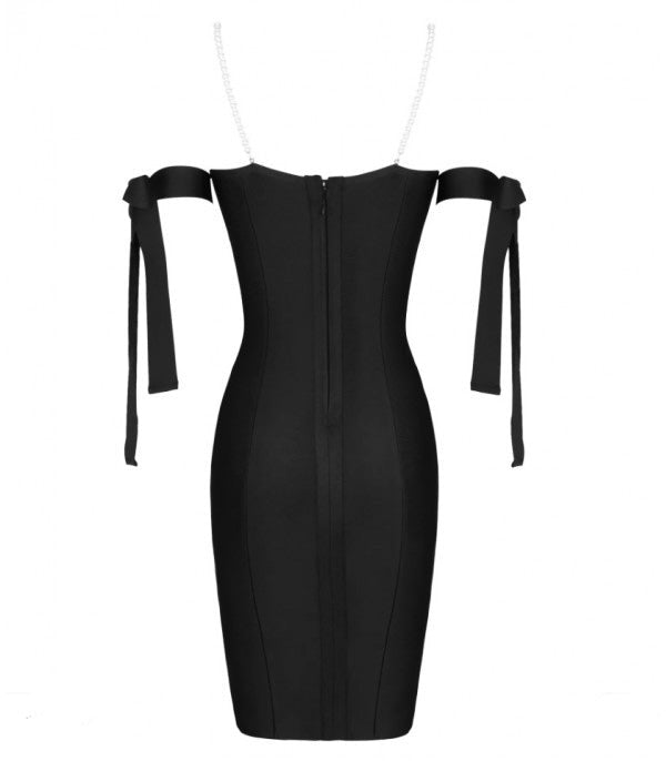 Luxe Bandage Doll Midi Dress