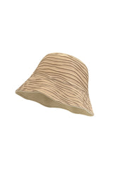 Wave Stripe Texture Reversible Bucket Hat