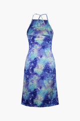 Deep In Outer Space Printed Dress