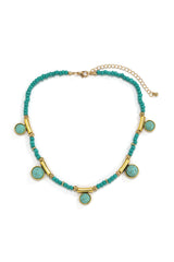 Turquoise Beaded Necklace