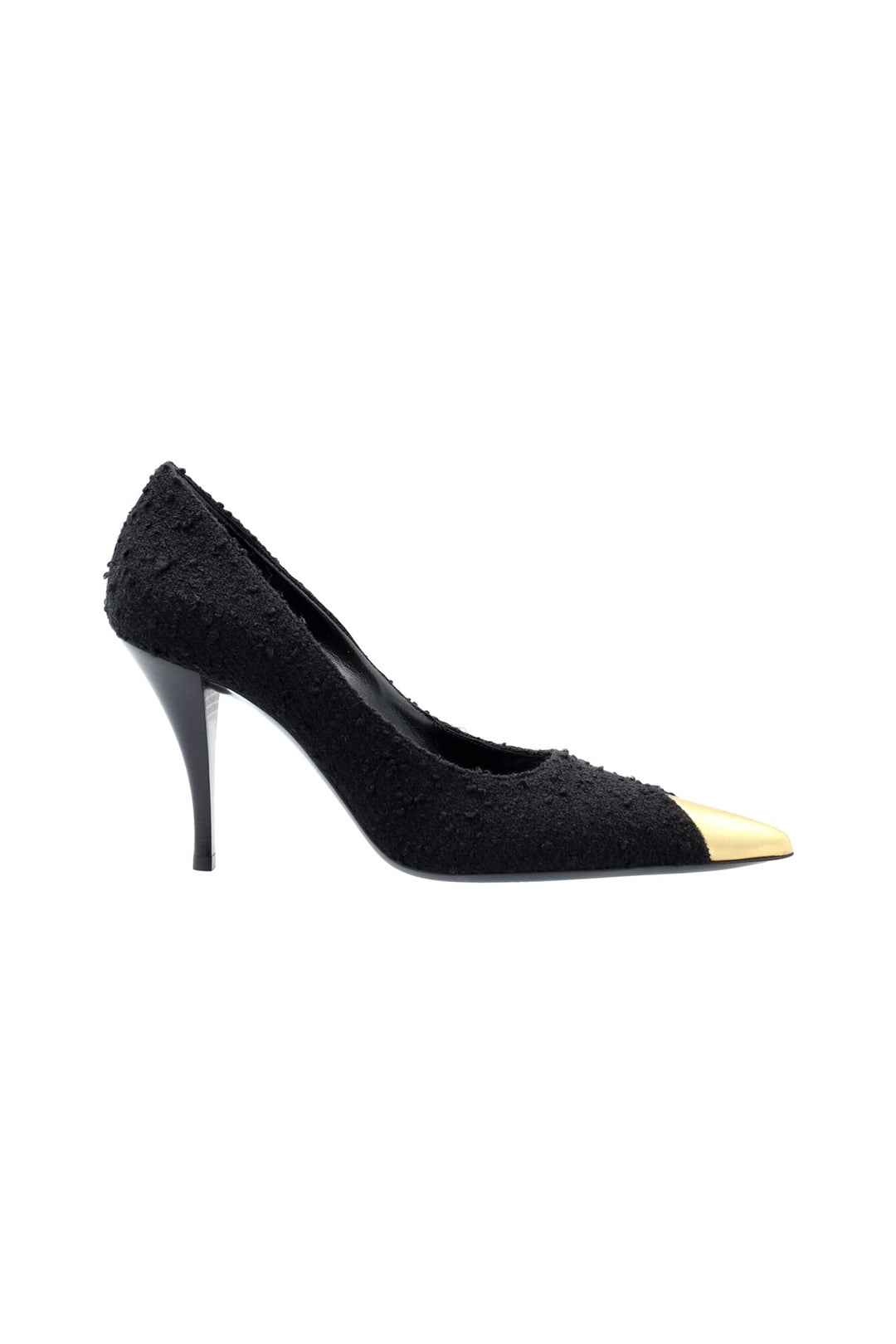 Pointed Toe Tweed Pump