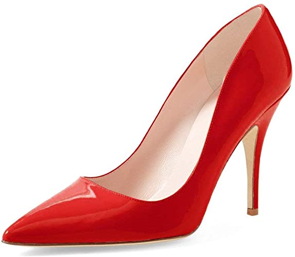 Vintage Inspired Red High Heel Pump