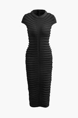 Mesh knit Bodycon Maxi Dress