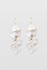 Orchid Petals Drop Earrings