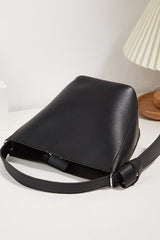 Faux Leather Cross-body Bag