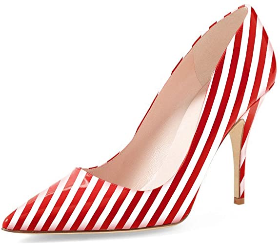 Vintage Inspired Red High Heel Pump