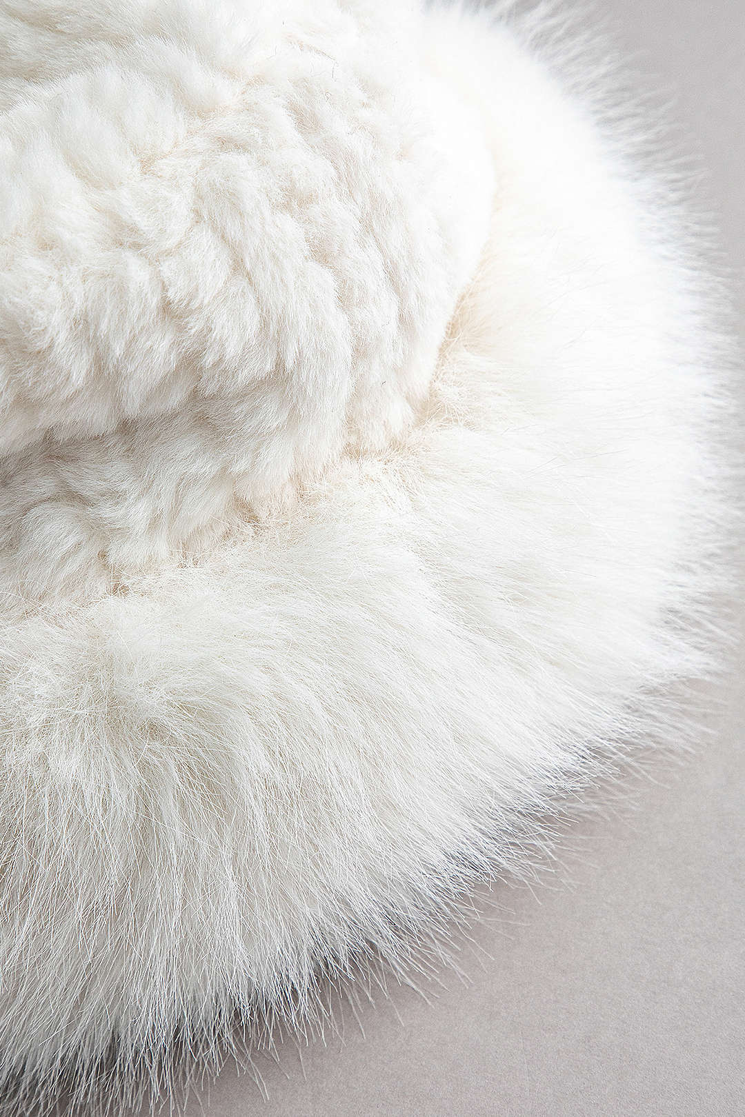 Solid Faux Fur Trim Hat