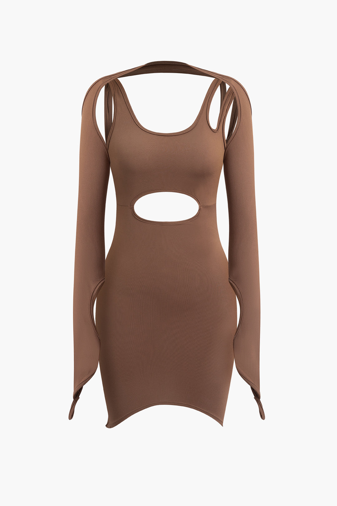 Cut Out Backless Mini Dress