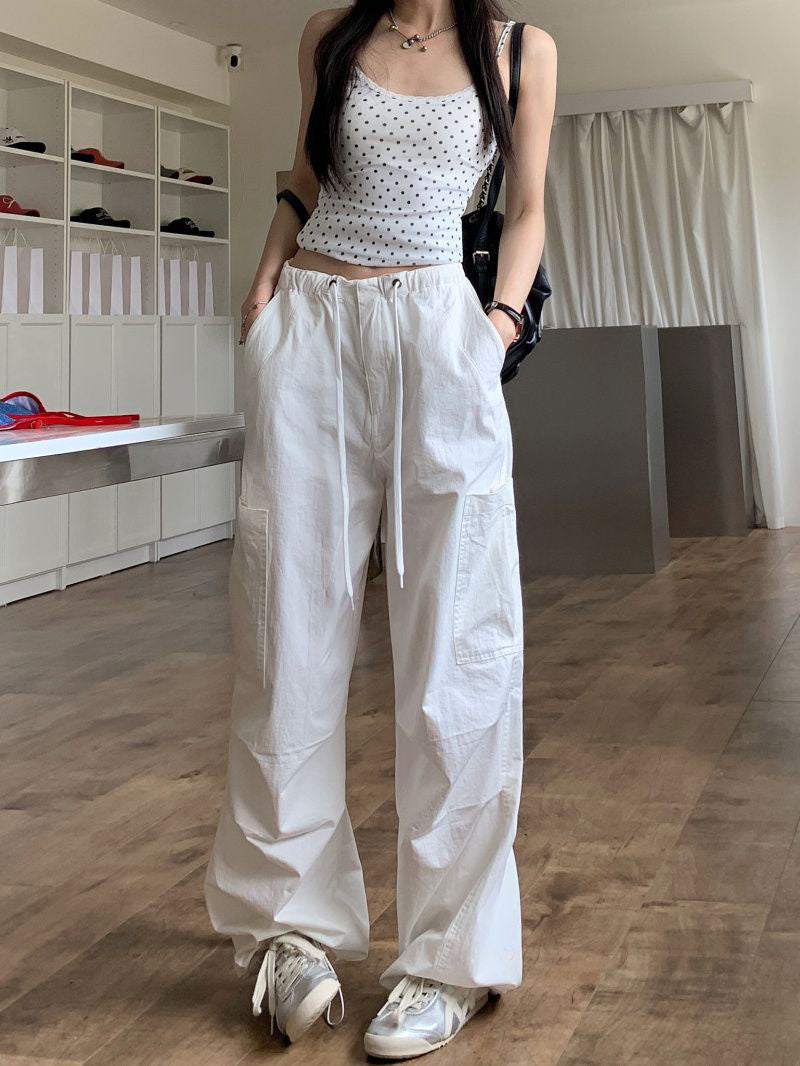 Brenda High Waist Vintage Cargo Pants