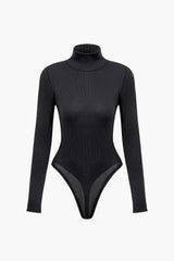 Turtleneck Long Sleeve Bodysuit