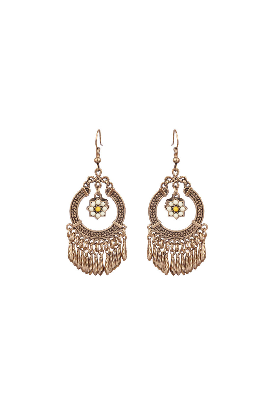 Retro Tassel Drop Earrings