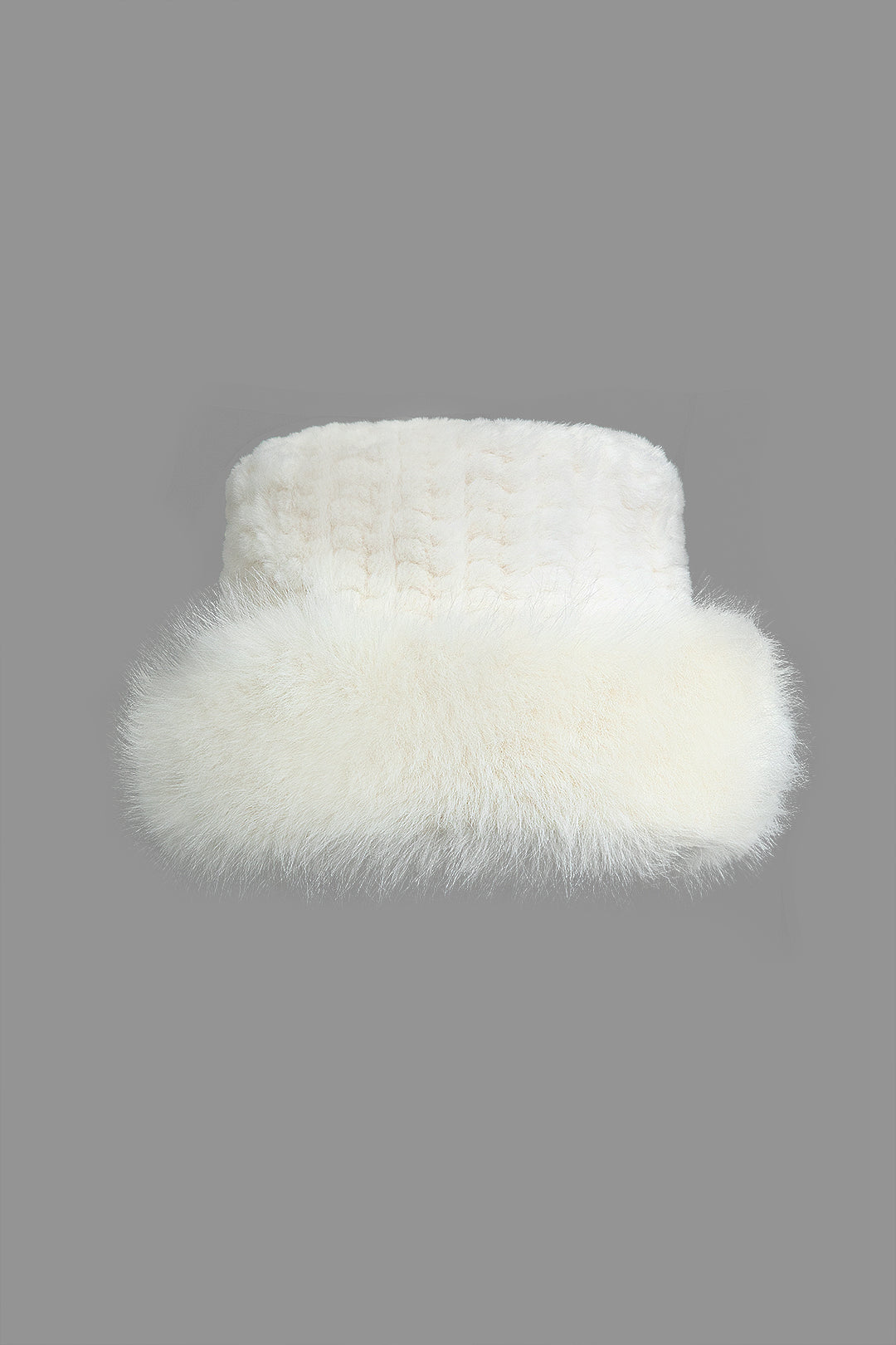 Solid Faux Fur Trim Hat