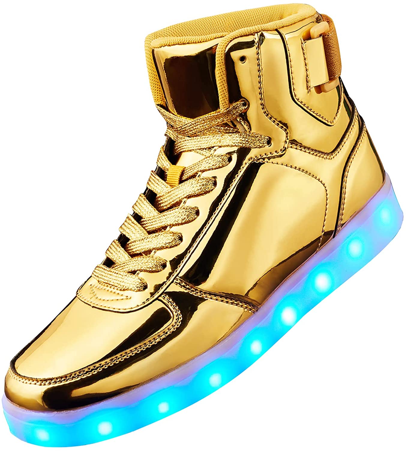 Unisex Black LED Light Up Shoes