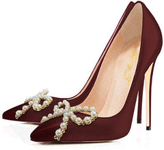 Golden Cap Toe Stiletto Classic Shoes