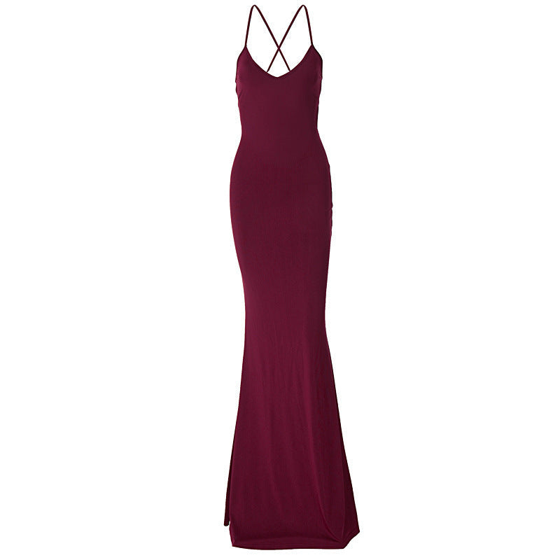 Dana Backless Bodycon Maxi Dress