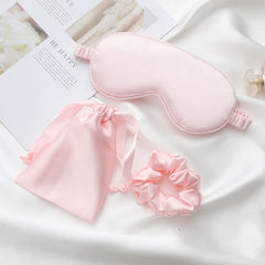 3Pcs Set Silk Sleep Eye Mask