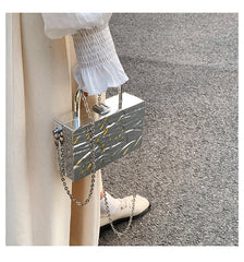 Metallic Clutch Bag