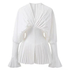 Summer Pleated Blouse