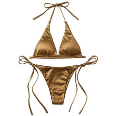 Metallic Two Piece Bikini