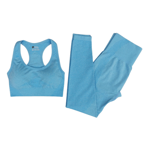 Seamless Sports Bra Workout Set