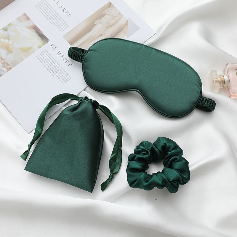 3Pcs Set Silk Sleep Eye Mask