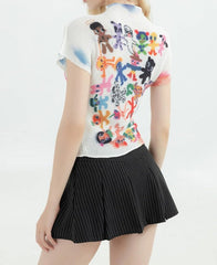 Y2K Harajuku Graphic Print Top