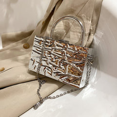 Metallic Clutch Bag