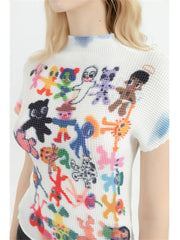 Y2K Harajuku Graphic Print Top