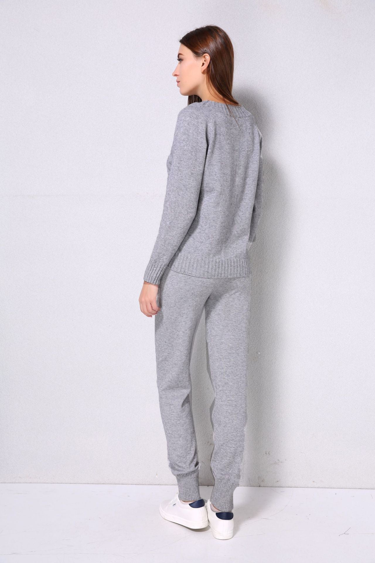 Ashley V Neck Sweater and Harem Pant