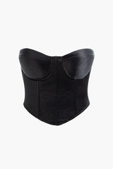 Corset Smocked Tube Top