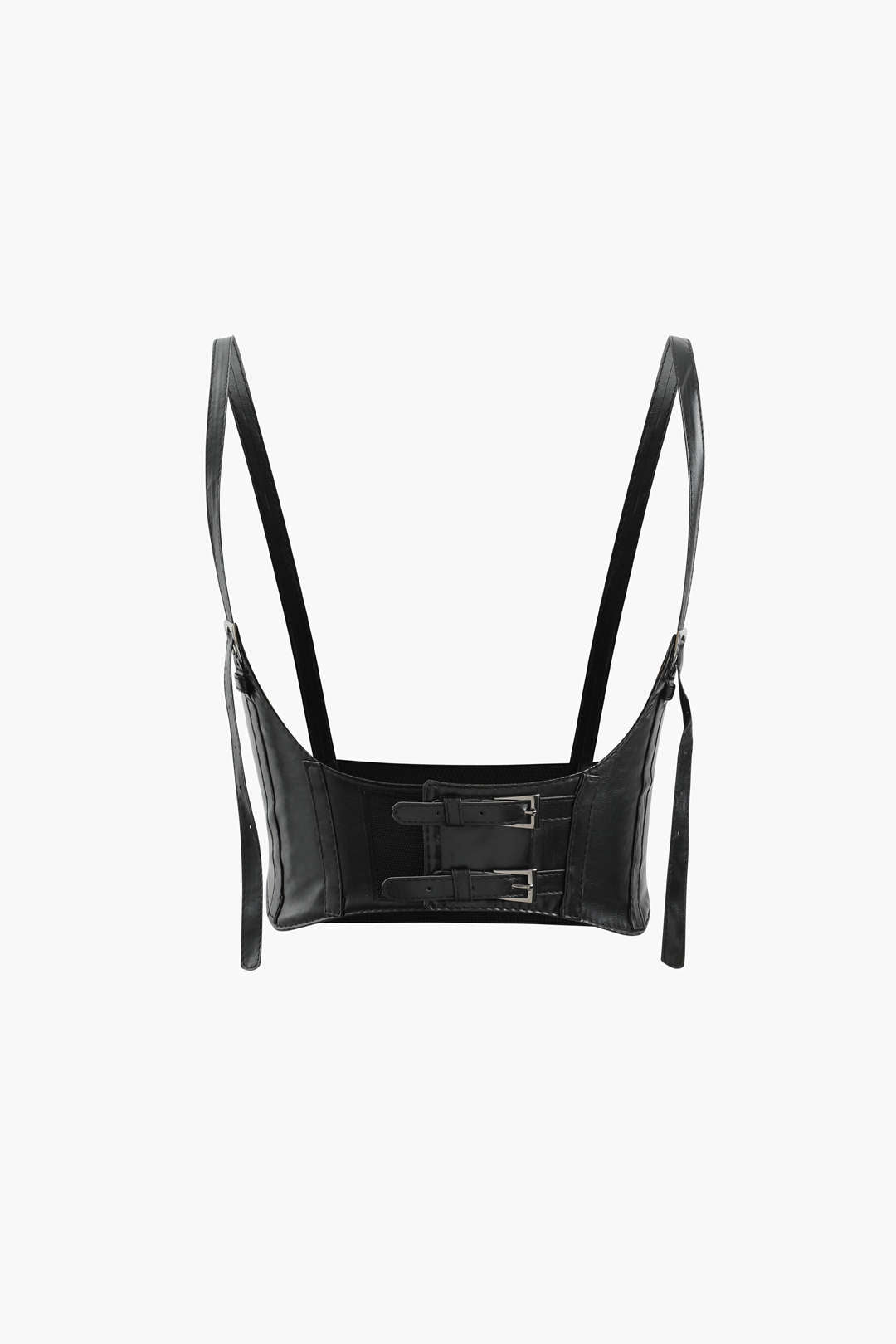 Faux Leather Corset Belt