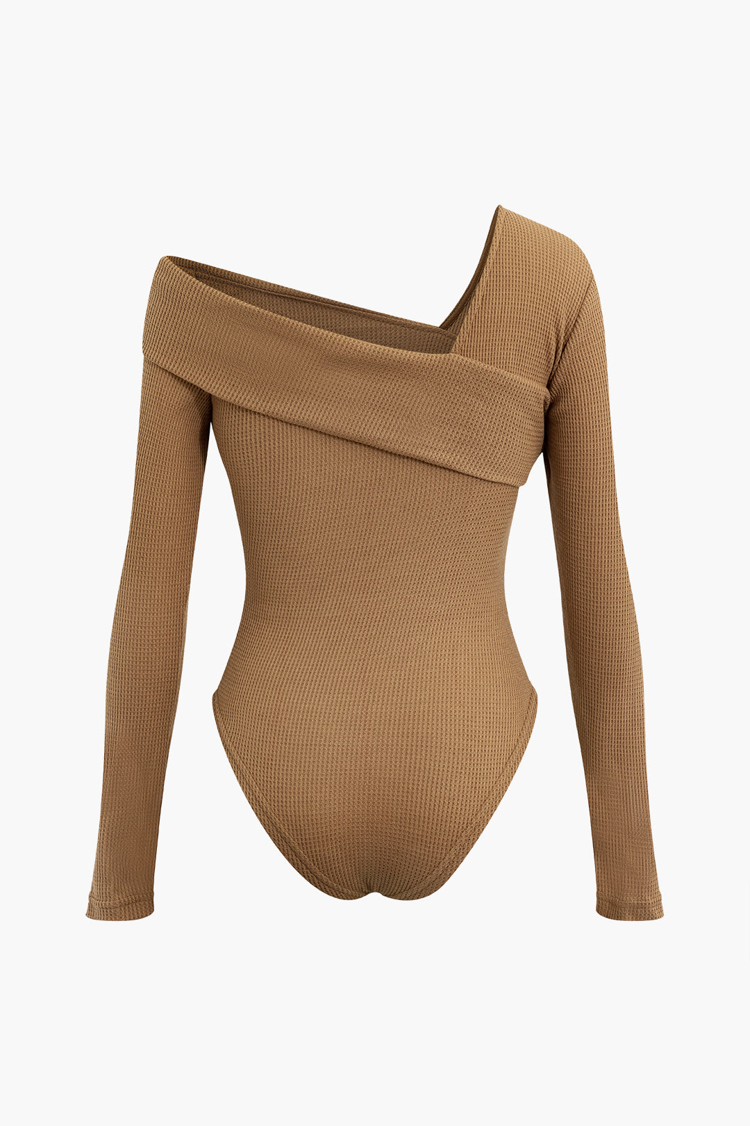 Asymmetrical Long Sleeve Bodysuit