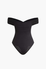 Cross One Shoulder Bodysuit