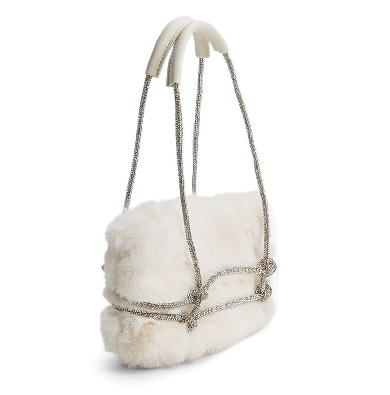 Faux Fur Clutch Bag