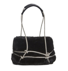 Faux Fur Clutch Bag