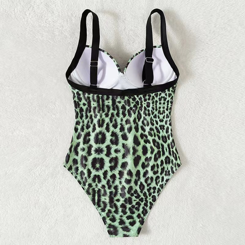 Camille Leopard Print Bikini