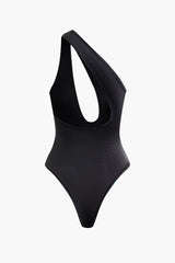 Asymmetric Cut Out Bodysuit