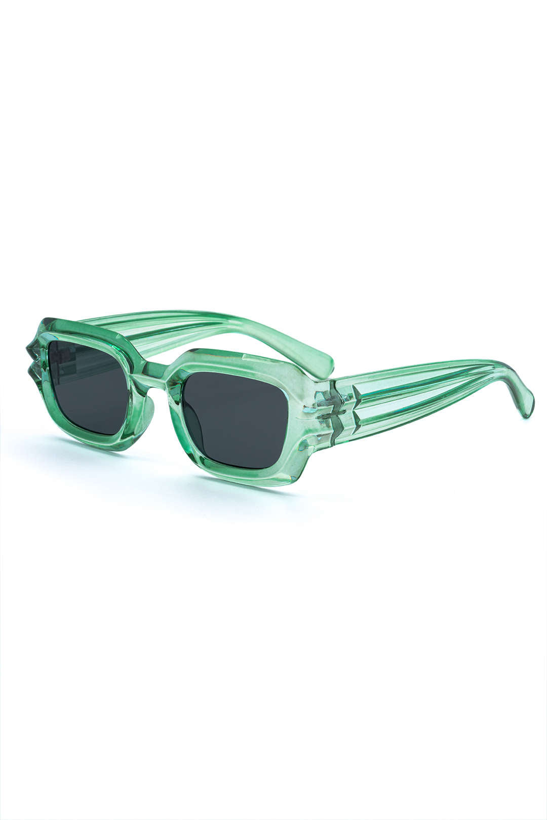 Acrylic Square Frame Sunglasses