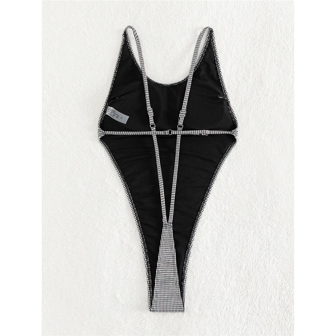 Bonnie Extreme String Mini Micro Thong One Piece Swimsuit